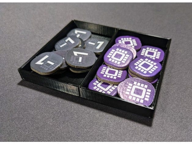 Tabletop Terrain Board Game Insert Mobile Markets Board Game Insert / Organizer