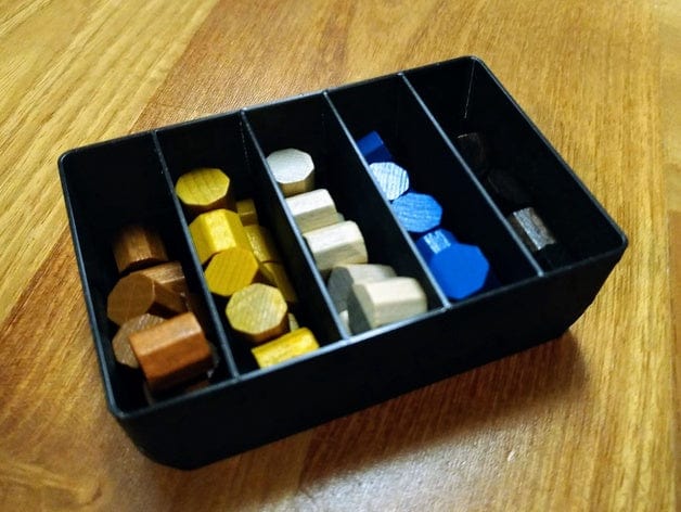 Tabletop Terrain Board Game Insert Puerto Rico (Alea version) Board Game Insert / Organizer