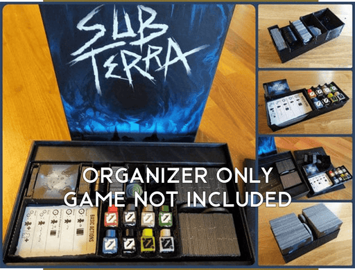 Tabletop Terrain Board Game Insert Sub Terra Board Game Insert / Organizer