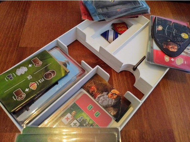 Tabletop Terrain Board Game Insert The West Kingdom Tomesaga Board Game Insert / Organizer