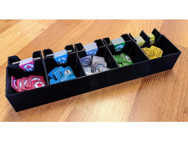 Tabletop Terrain Board Game Insert Underwater Cities + Expansion Board Game Insert / Organizer