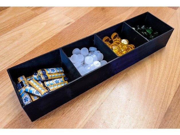 Tabletop Terrain Board Game Insert Underwater Cities + Expansion Board Game Insert / Organizer