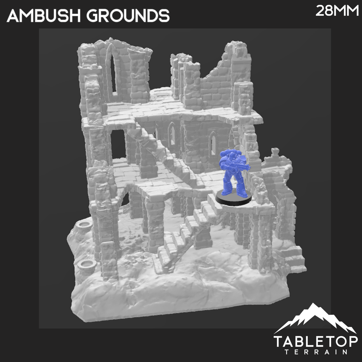 Tabletop Terrain Building Ambush Grounds