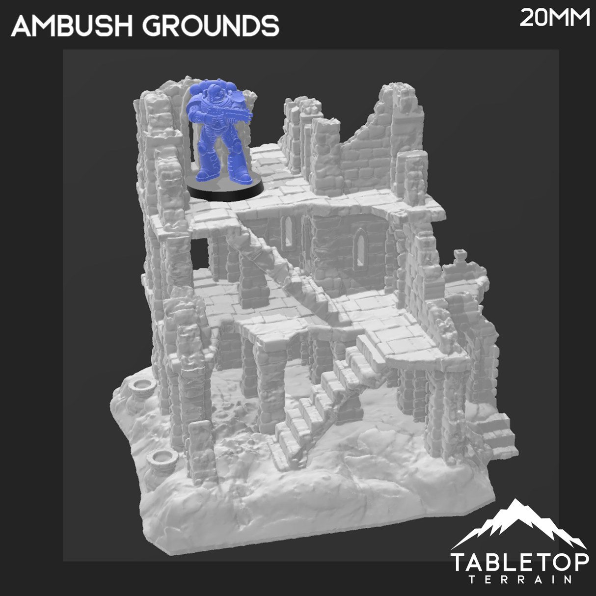 Tabletop Terrain Building Ambush Grounds