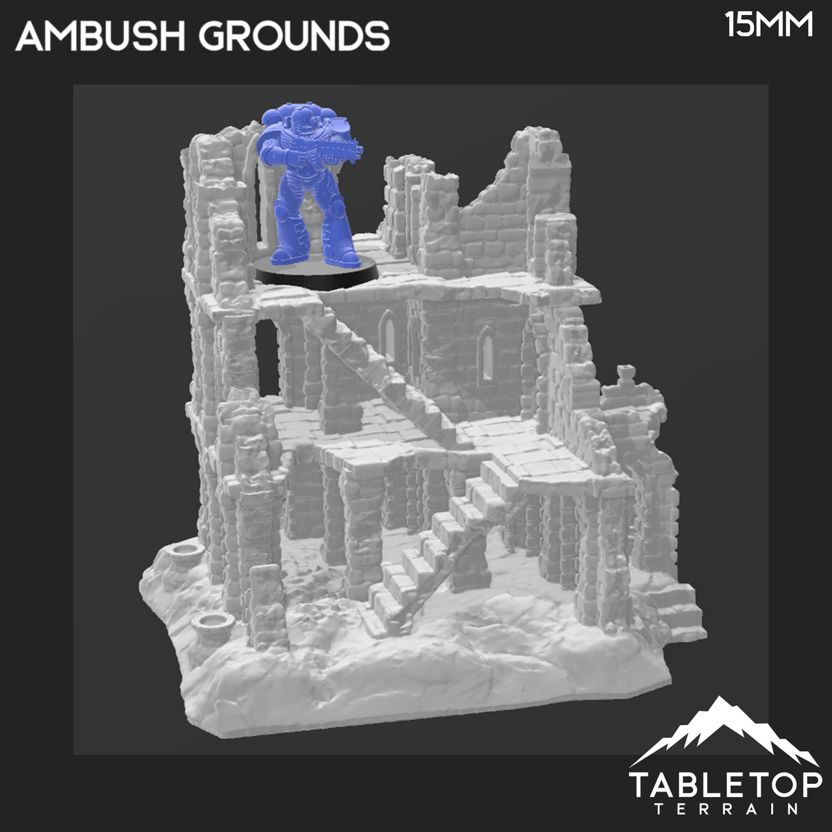 Tabletop Terrain Building Ambush Grounds