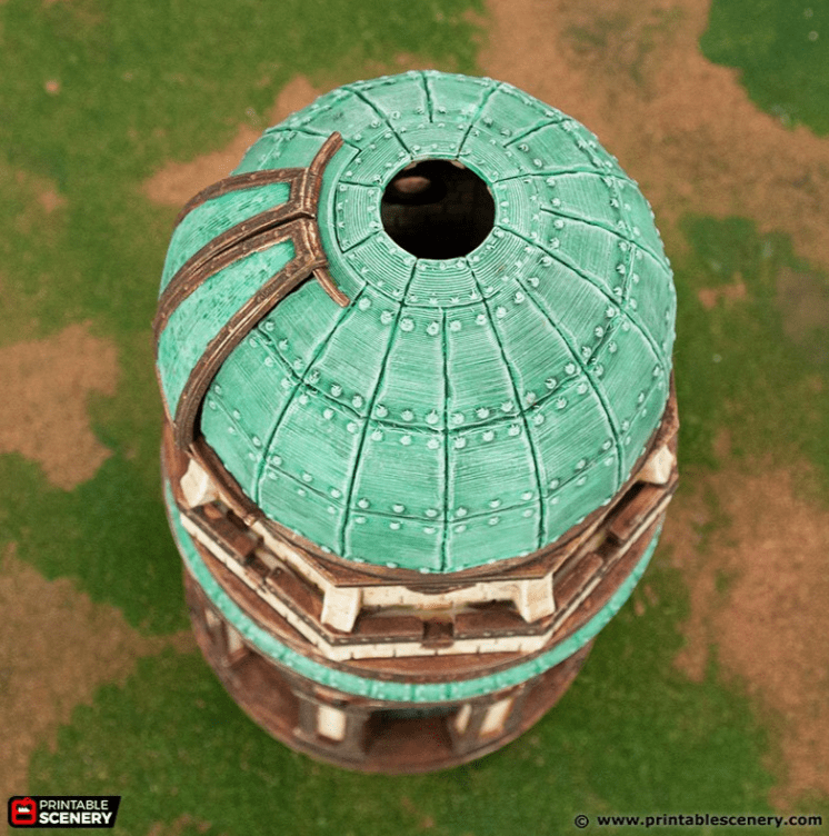 Tabletop Terrain Building Arcane Dome - Rise of the Halflings - Fantasy Building