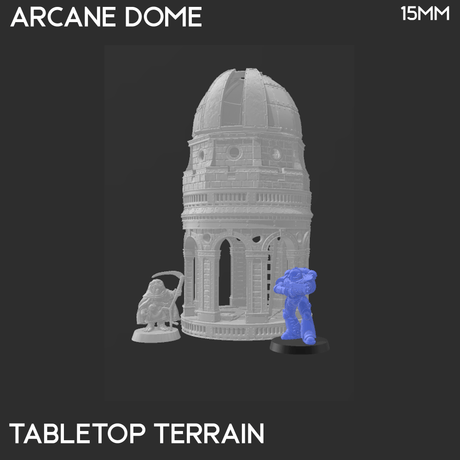 Tabletop Terrain Building Arcane Dome - Rise of the Halflings - Fantasy Building
