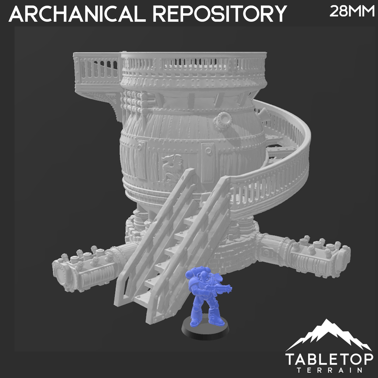 Tabletop Terrain Building Archanical Repository - Rise of the Halflings - Fantasy Building