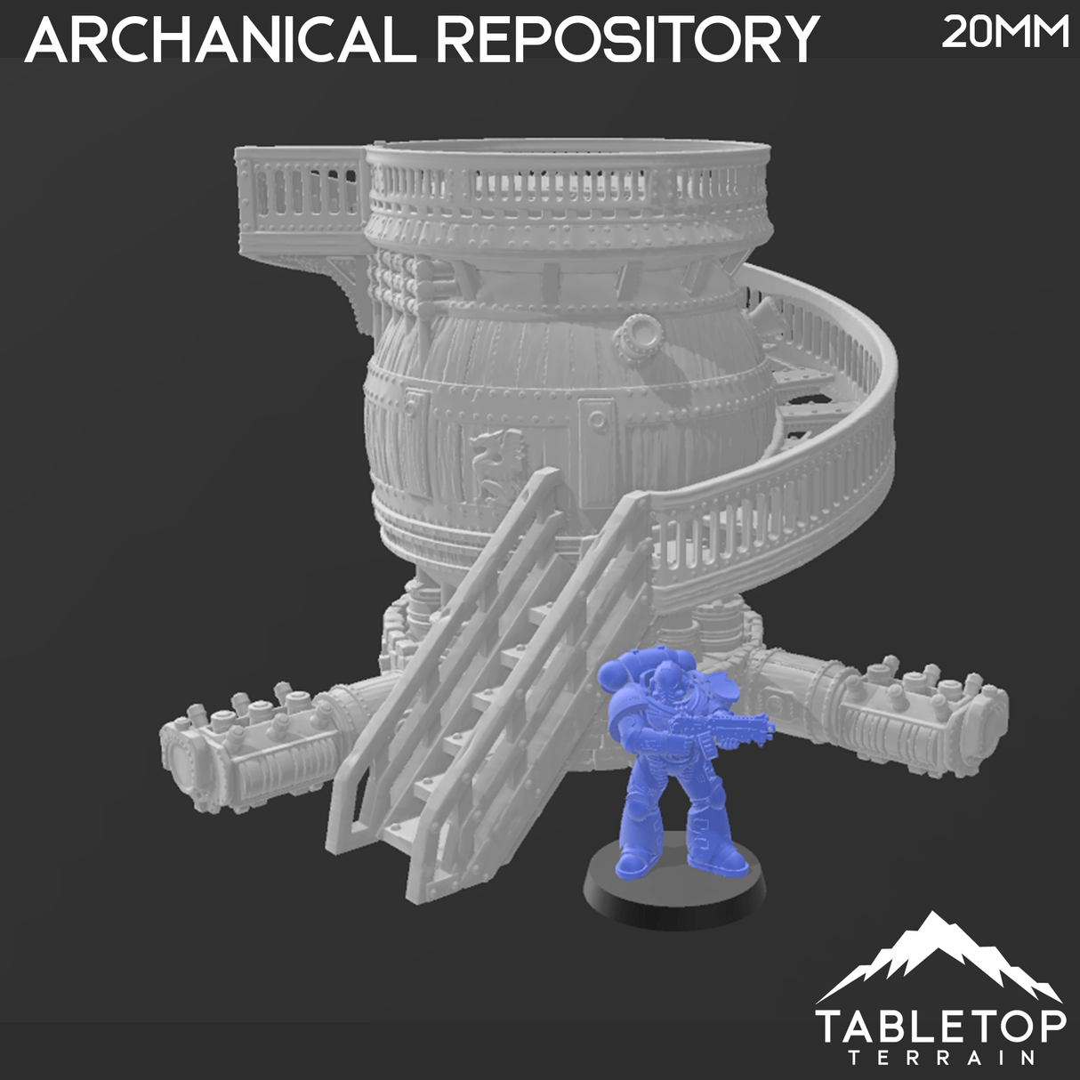 Tabletop Terrain Building Archanical Repository - Rise of the Halflings - Fantasy Building