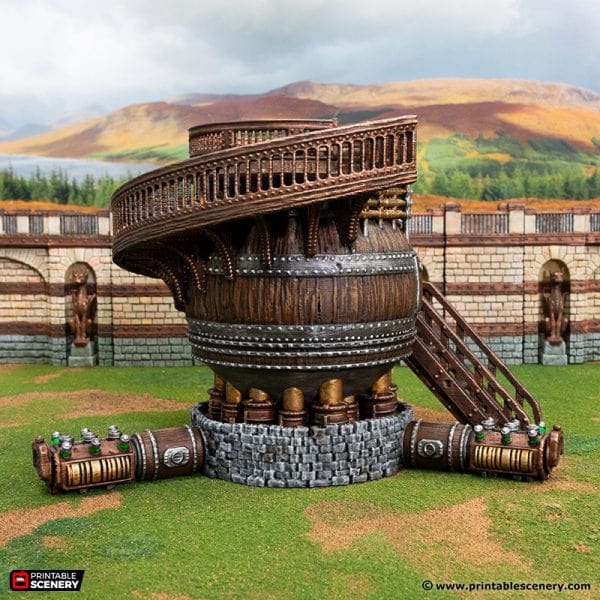 Tabletop Terrain Building Archanical Repository - Rise of the Halflings - Fantasy Building