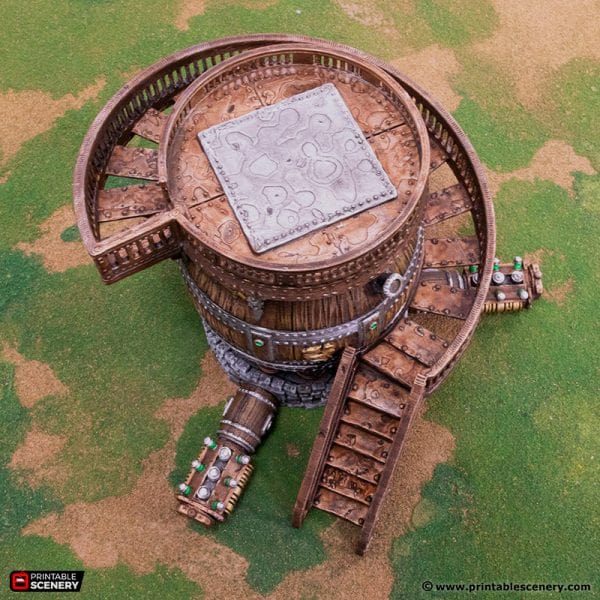 Tabletop Terrain Building Archanical Repository - Rise of the Halflings - Fantasy Building