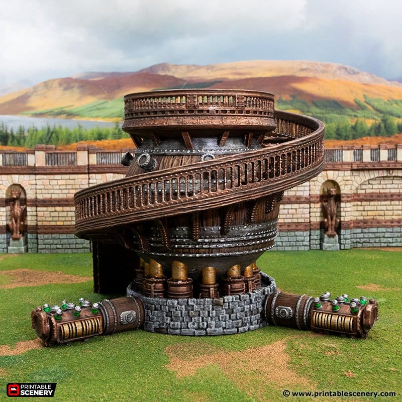 Tabletop Terrain Building Archanical Repository - Rise of the Halflings - Fantasy Building