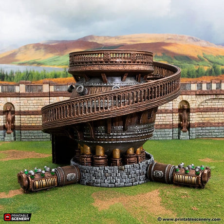Tabletop Terrain Building Archanical Repository - Rise of the Halflings - Fantasy Building