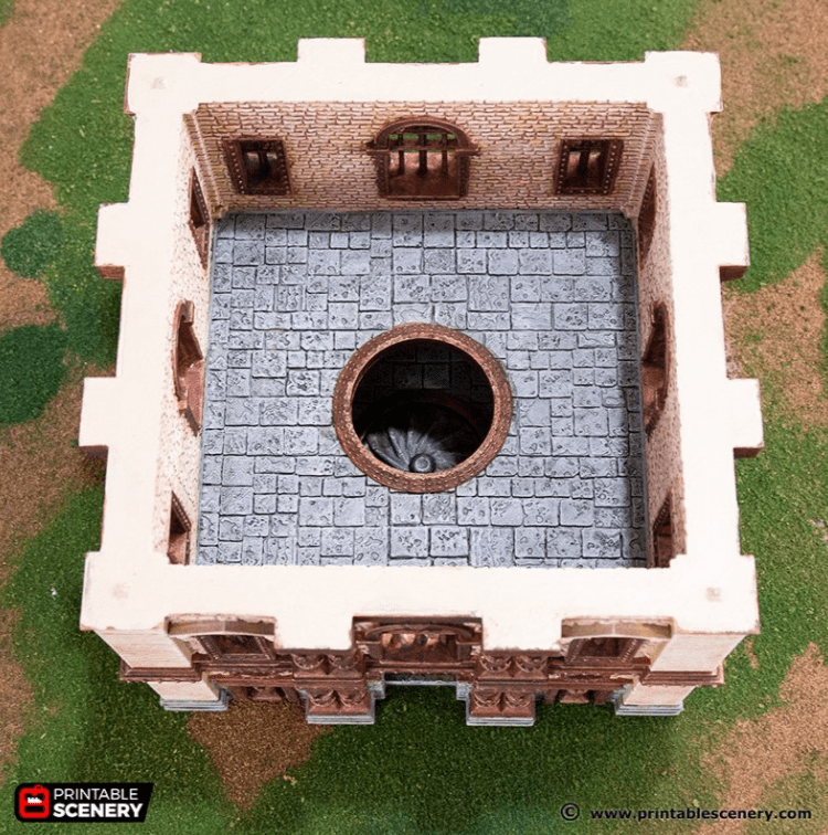 Tabletop Terrain Building Barrel Riders Barracks - Rise of the Halflings - Fantasy Building