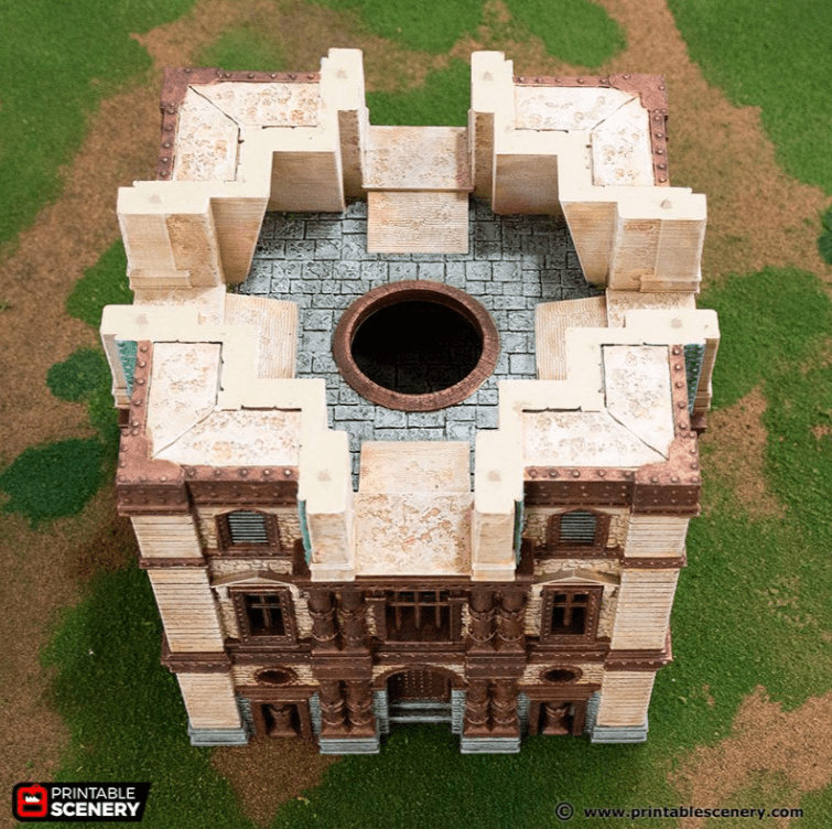 Tabletop Terrain Building Barrel Riders Barracks - Rise of the Halflings - Fantasy Building