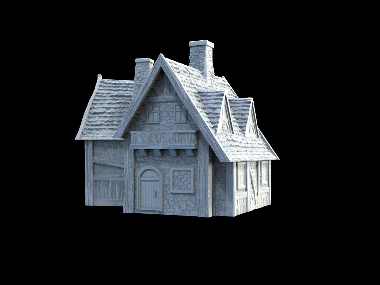 Tabletop Terrain Building Blacksmith House - Town of Grexdale - Fantasy Building