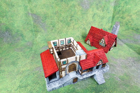 Tabletop Terrain Building Building 1 - Town of Grexdale - Fantasy Building