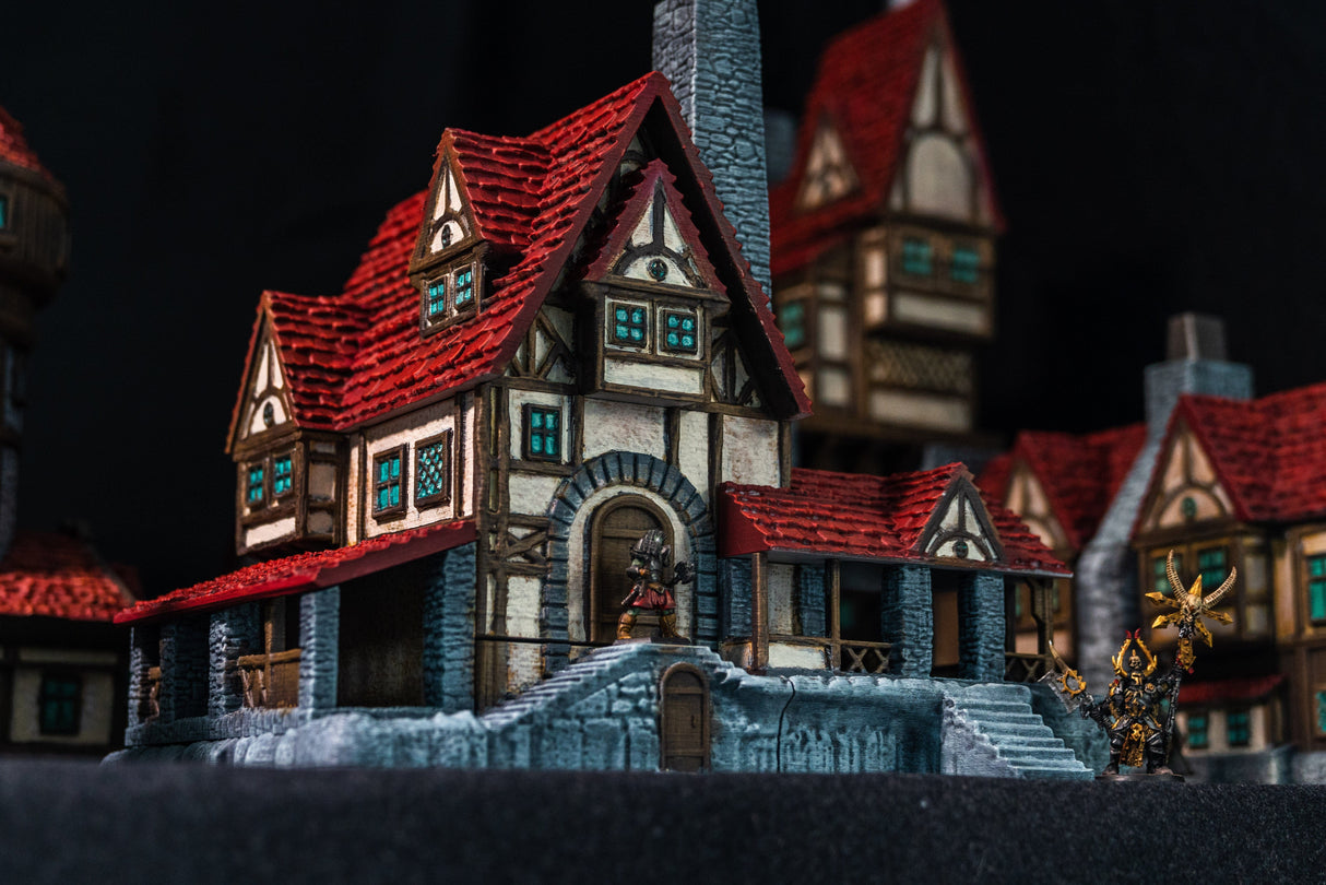 Tabletop Terrain Building Building 1 - Town of Grexdale - Fantasy Building