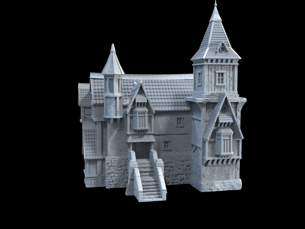 Tabletop Terrain Building Building 2 - City of Spiritdale - Fantasy Building