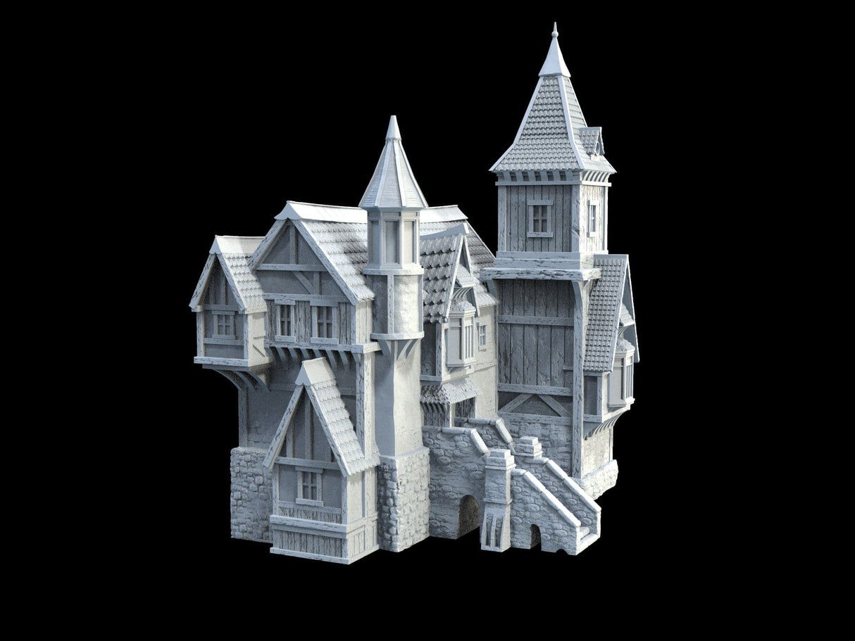 Tabletop Terrain Building Building 2 - City of Spiritdale - Fantasy Building