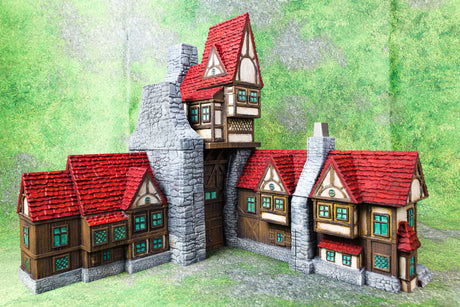 Tabletop Terrain Building Building 2 - Town of Grexdale - Fantasy Building