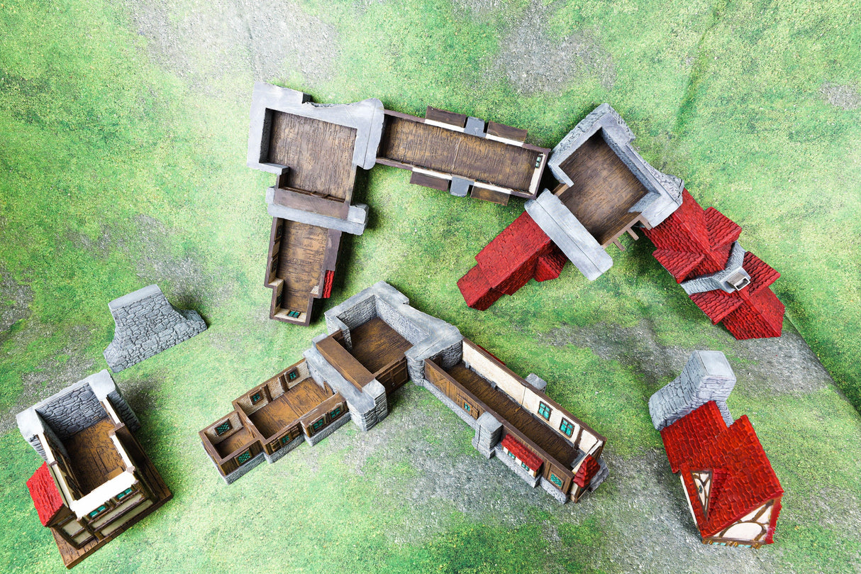 Tabletop Terrain Building Building 2 - Town of Grexdale - Fantasy Building