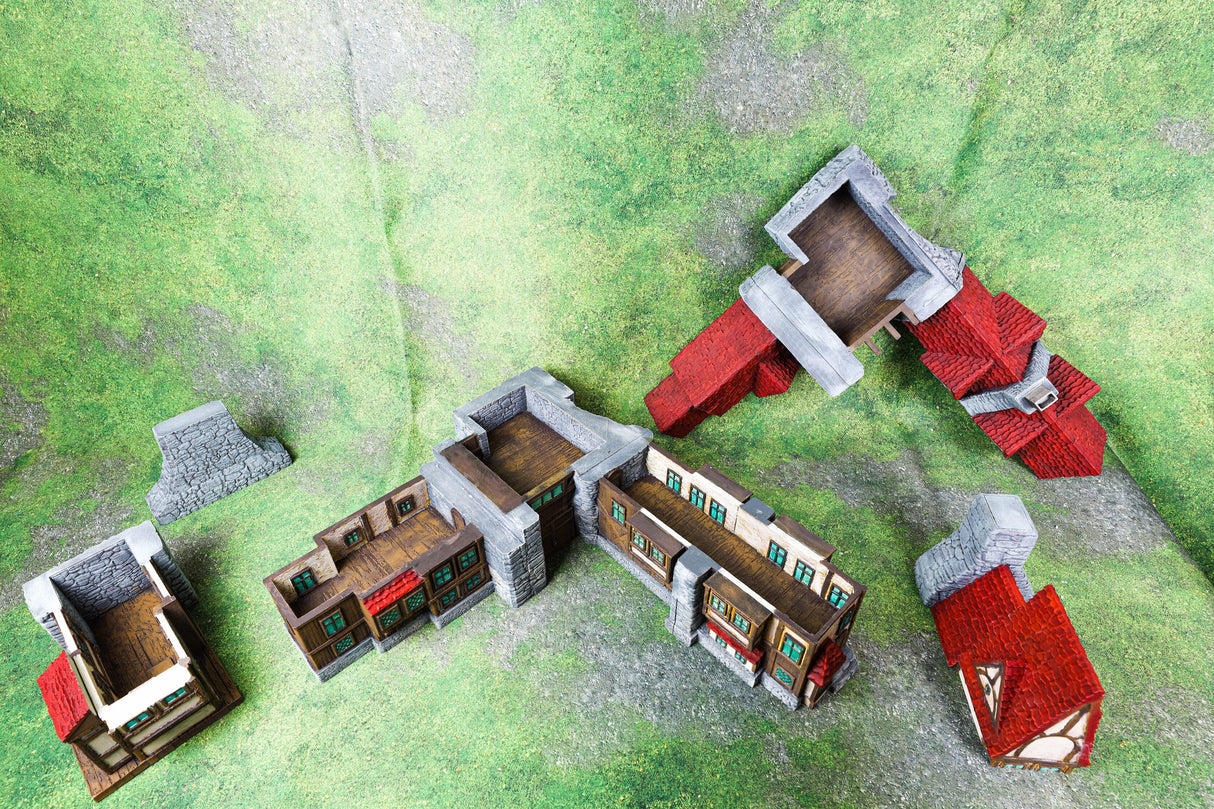 Tabletop Terrain Building Building 2 - Town of Grexdale - Fantasy Building