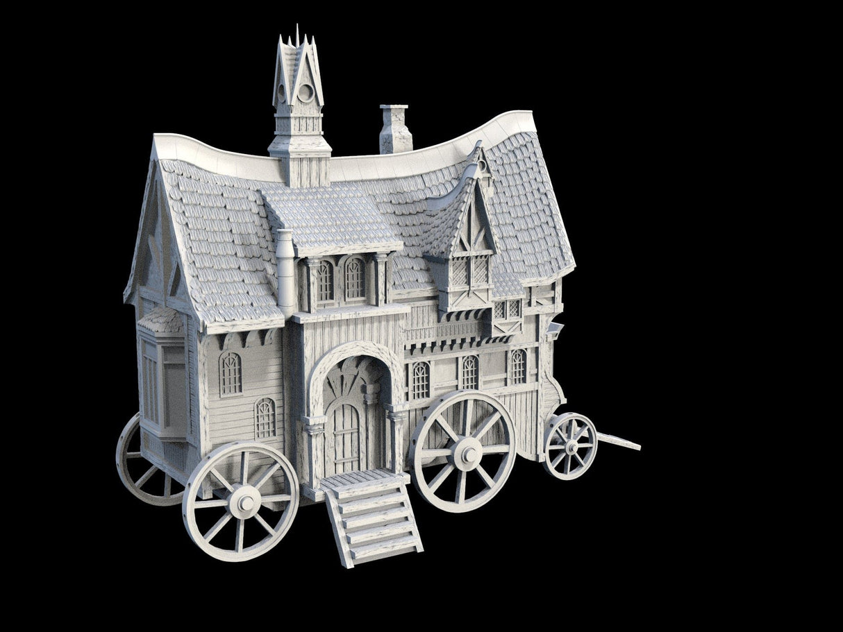 Tabletop Terrain Building Building 3 - City of Spiritdale - Fantasy Building