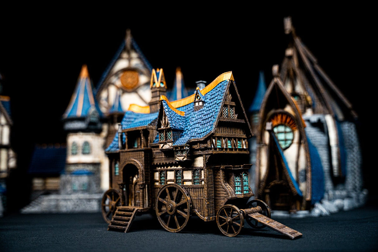 Tabletop Terrain Building Building 3 - City of Spiritdale - Fantasy Building