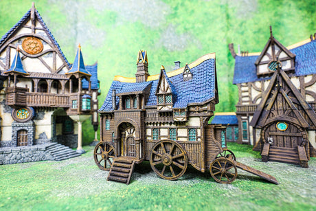 Tabletop Terrain Building Building 3 - City of Spiritdale - Fantasy Building