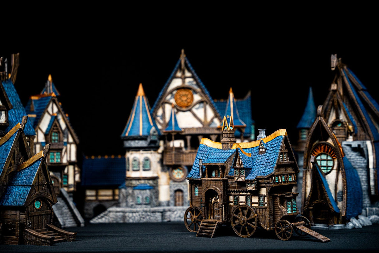 Tabletop Terrain Building Building 3 - City of Spiritdale - Fantasy Building