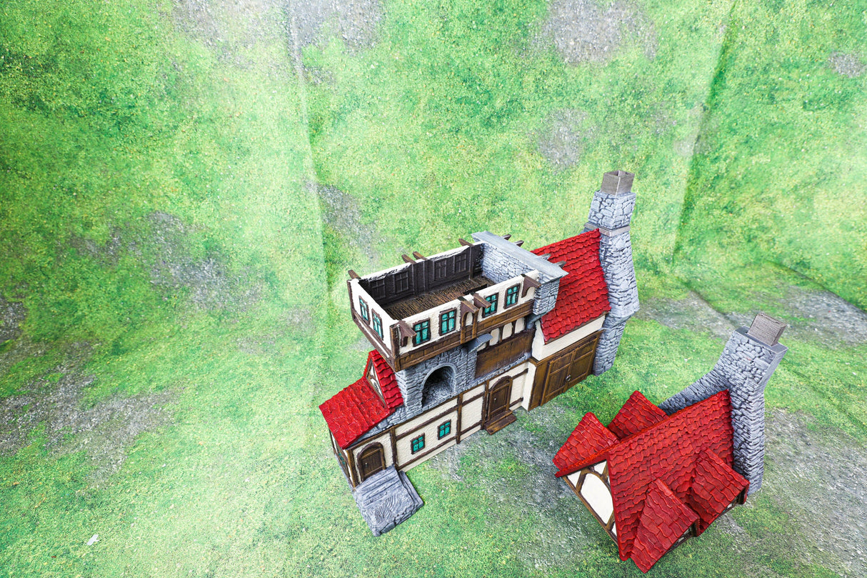 Tabletop Terrain Building Building 3 - Town of Grexdale - Fantasy Building