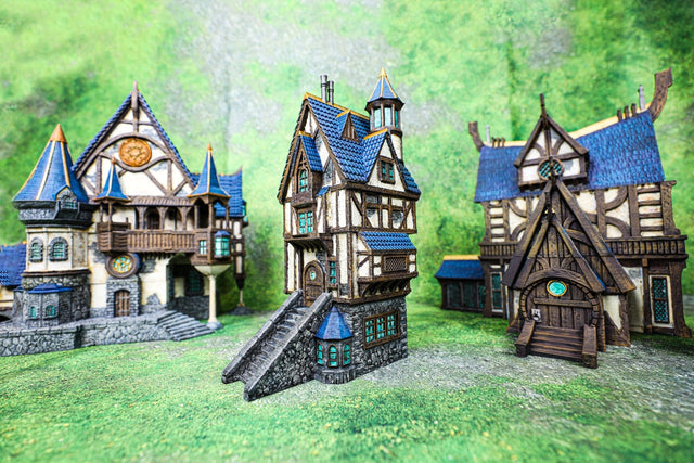 Tabletop Terrain Building Building 4 - City of Spiritdale - Fantasy Building