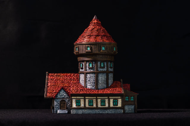 Tabletop Terrain Building Building 4 - Town of Grexdale - Fantasy Building
