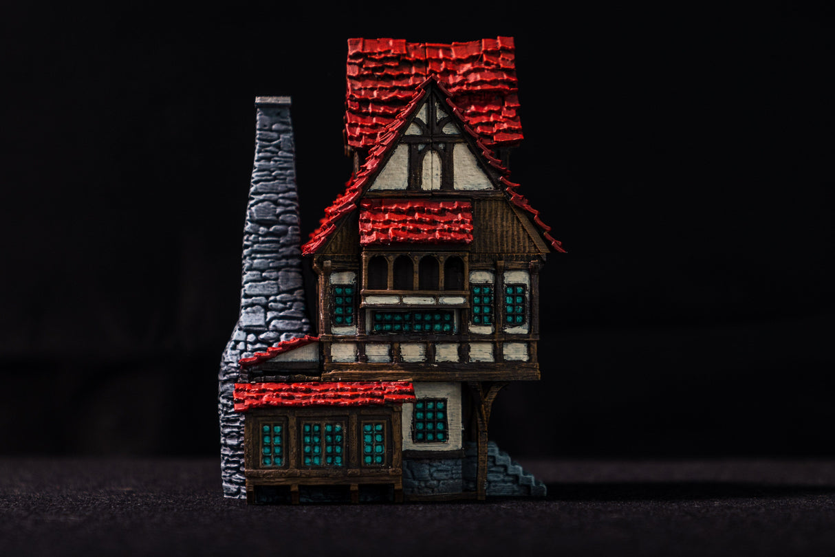 Tabletop Terrain Building Building 5 - Town of Grexdale - Fantasy Building