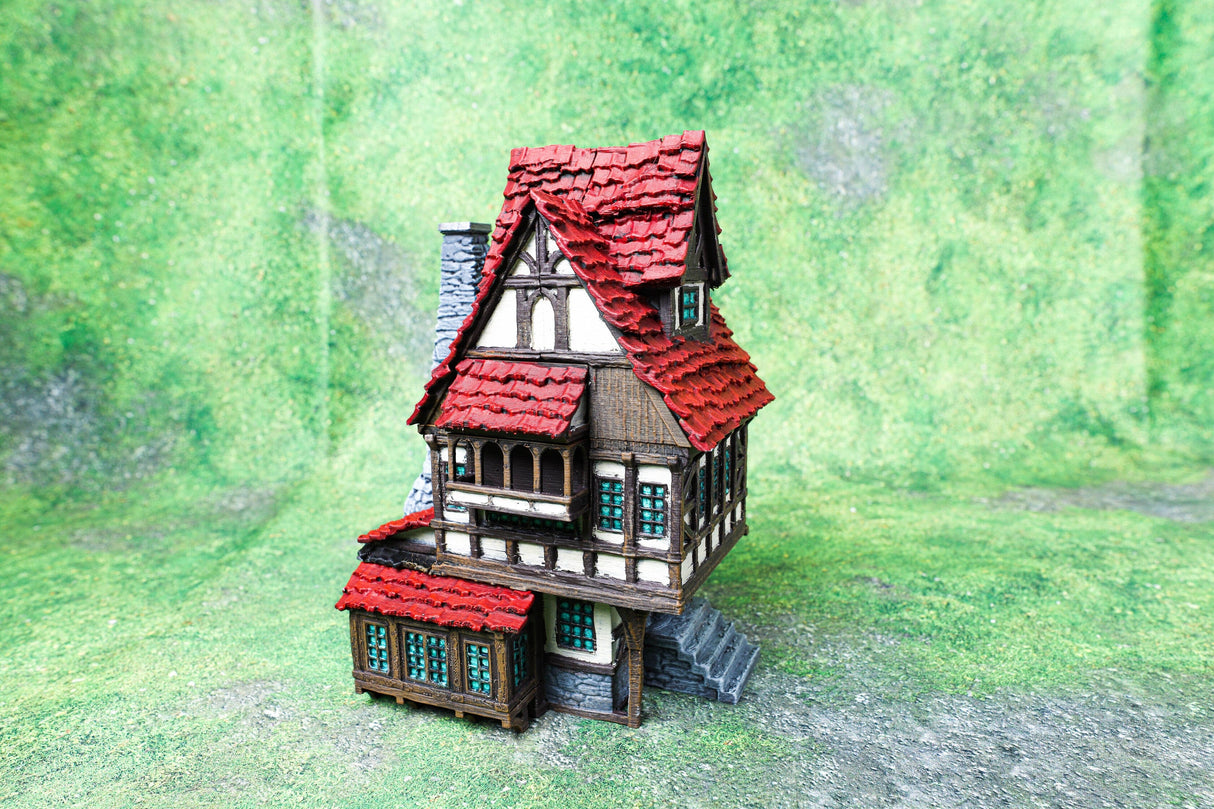 Tabletop Terrain Building Building 5 - Town of Grexdale - Fantasy Building