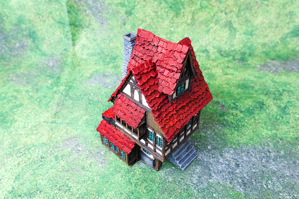 Tabletop Terrain Building Building 5 - Town of Grexdale - Fantasy Building