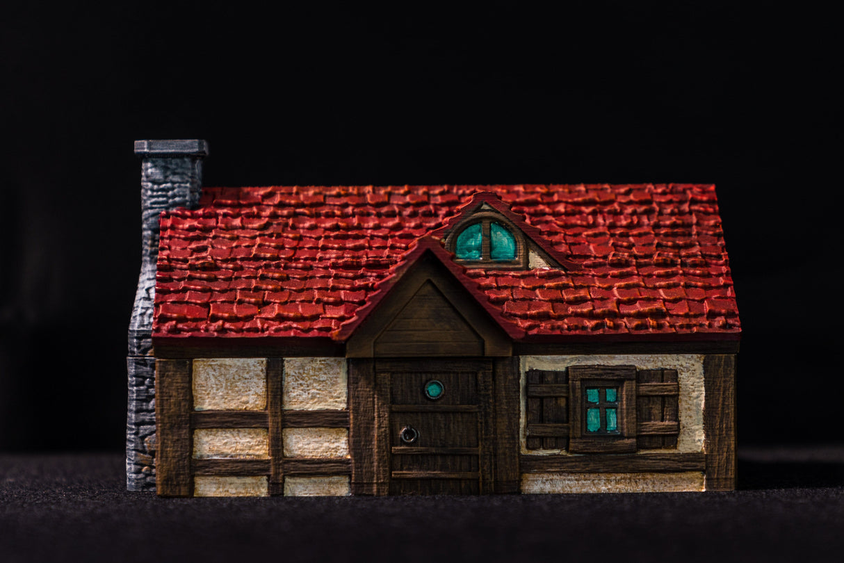 Tabletop Terrain Building Building 6 - Town of Grexdale - Fantasy Building