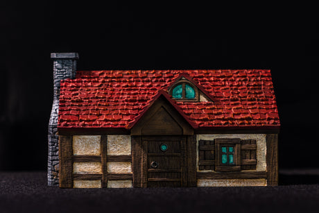 Tabletop Terrain Building Building 6 - Town of Grexdale - Fantasy Building