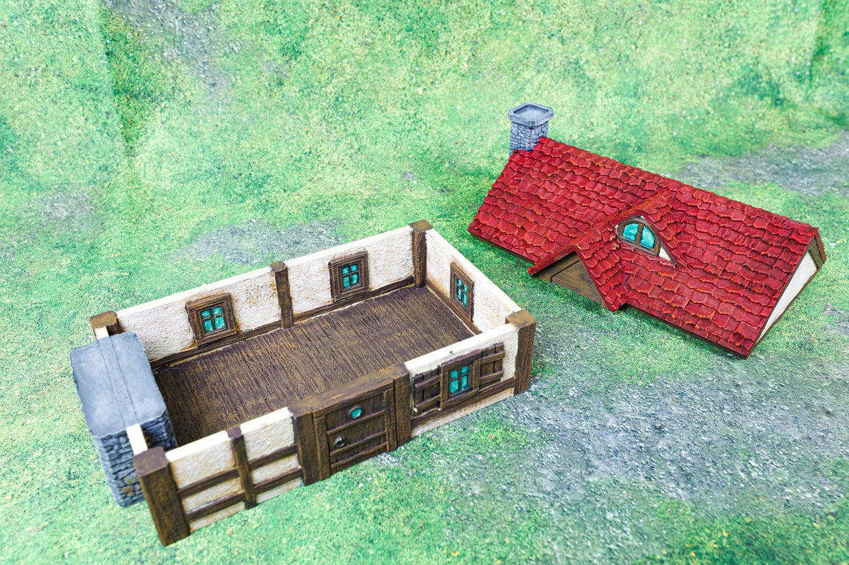 Tabletop Terrain Building Building 6 - Town of Grexdale - Fantasy Building