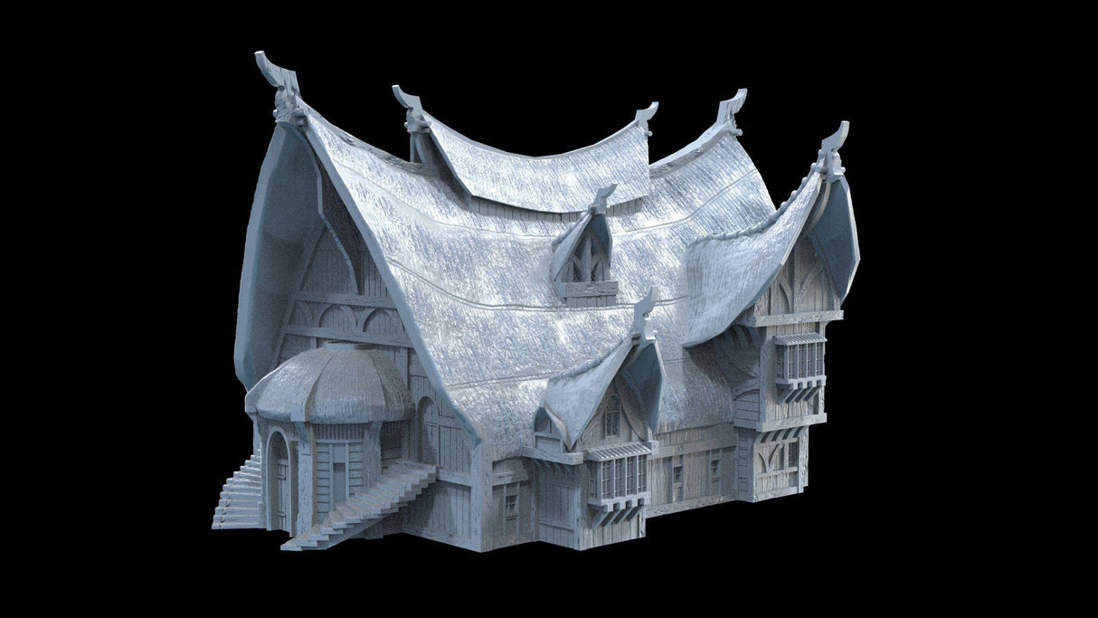 Tabletop Terrain Building Building 7 - City of Spiritdale - Fantasy Building