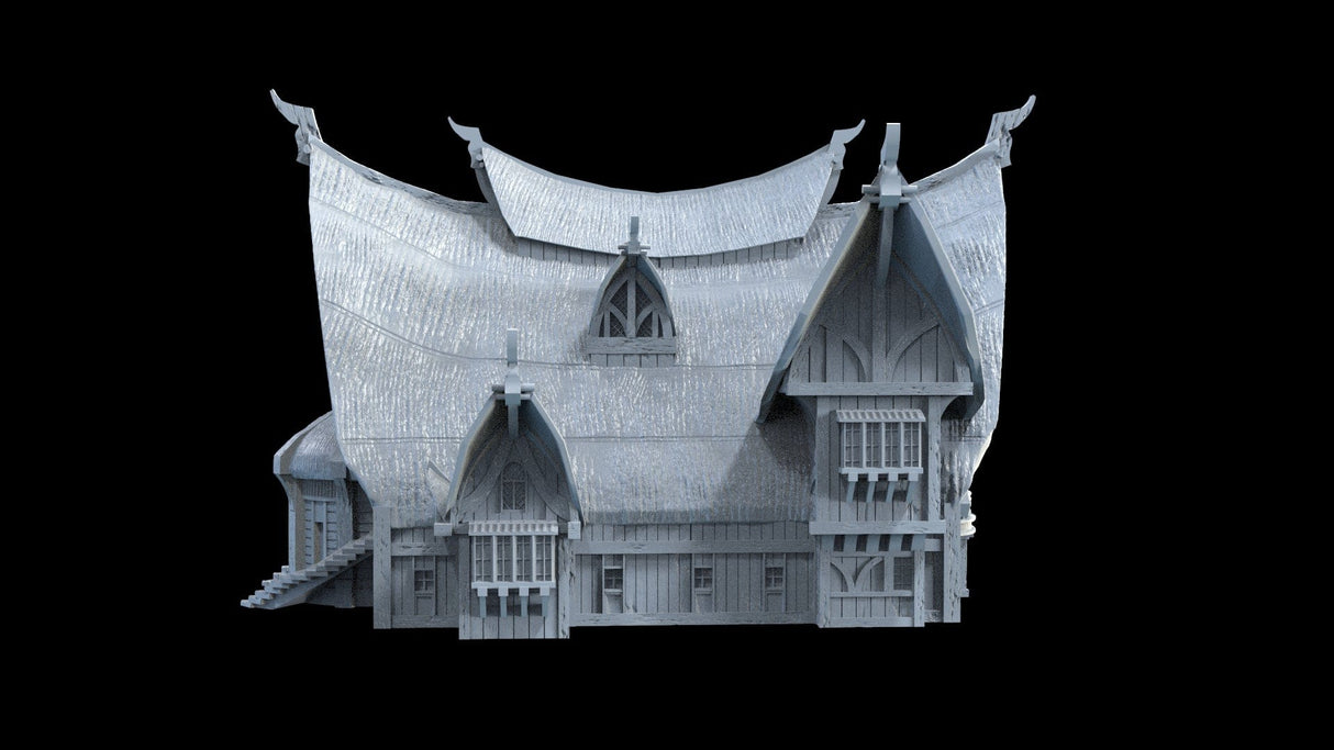 Tabletop Terrain Building Building 7 - City of Spiritdale - Fantasy Building
