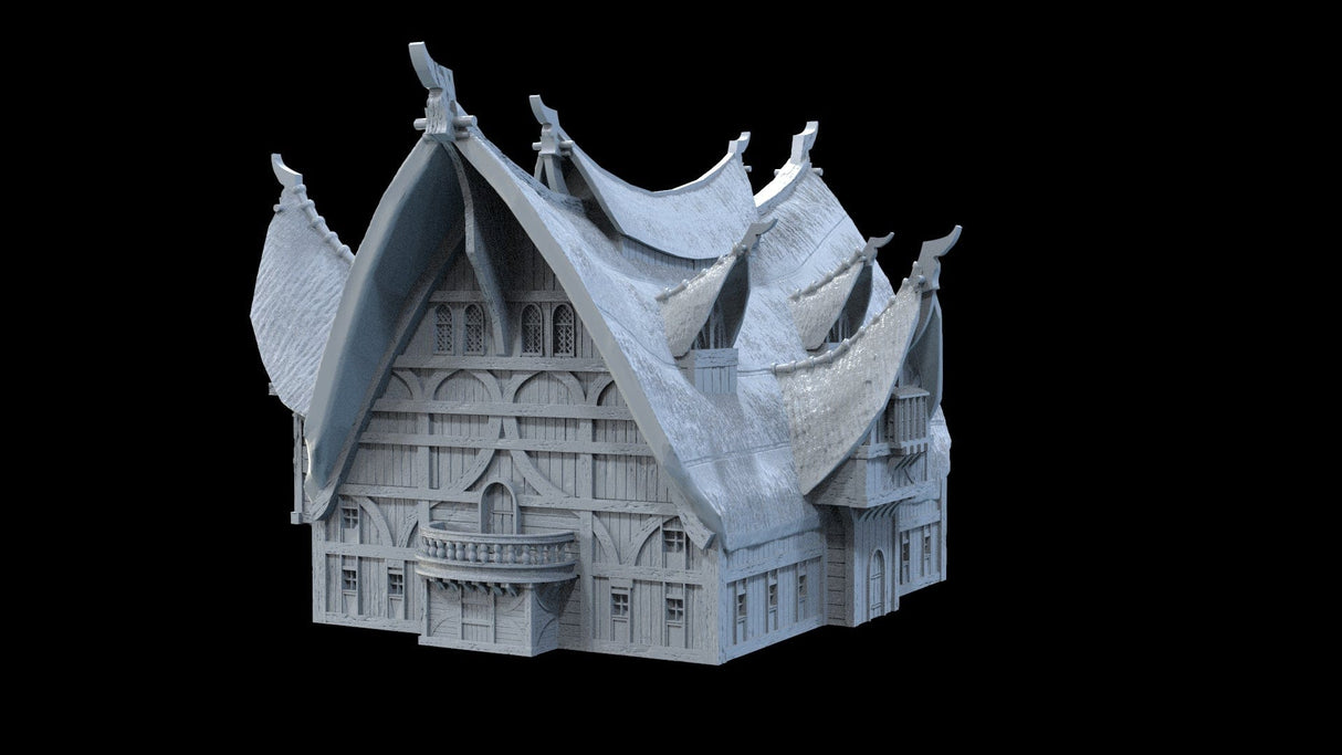 Tabletop Terrain Building Building 7 - City of Spiritdale - Fantasy Building