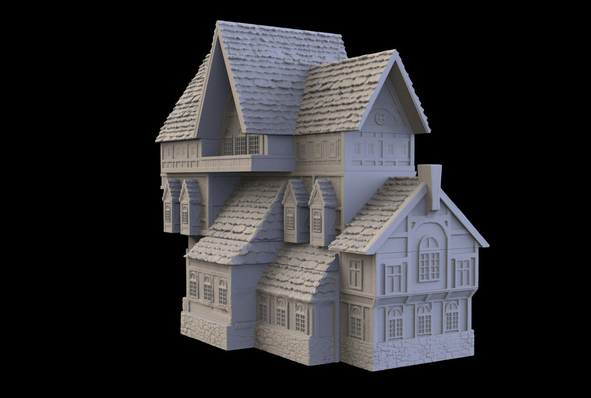 Tabletop Terrain Building Building 7 - Town of Grexdale - Fantasy Building