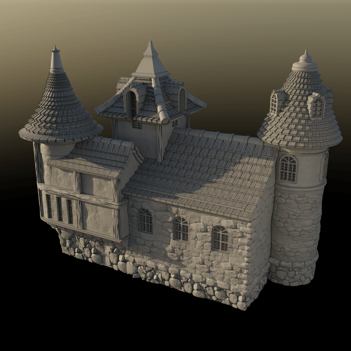 Tabletop Terrain Building Building 8 - City of Spiritdale - Fantasy Building