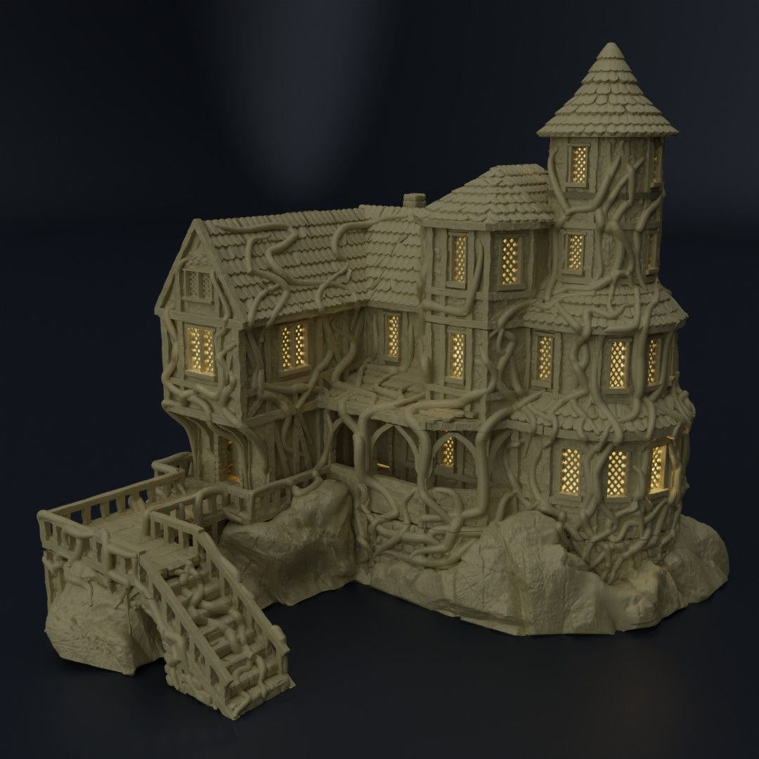 Tabletop Terrain Building Cultist Manor