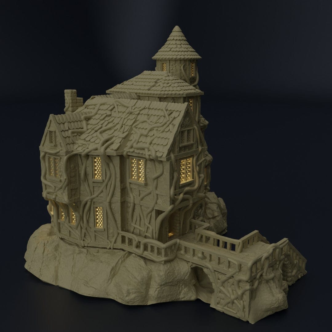 Tabletop Terrain Building Cultist Manor