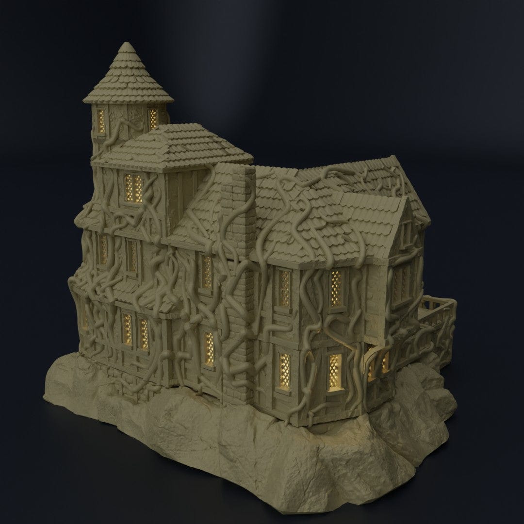Tabletop Terrain Building Cultist Manor