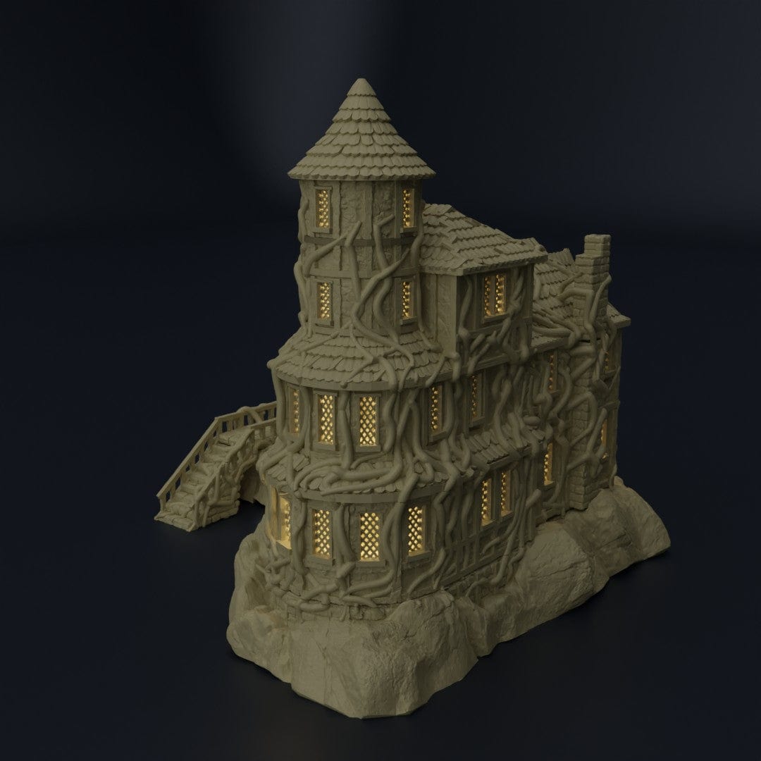 Tabletop Terrain Building Cultist Manor