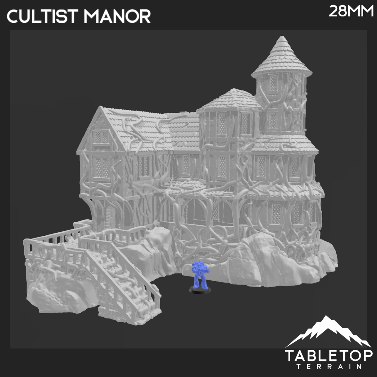 Tabletop Terrain Building Cultist Manor